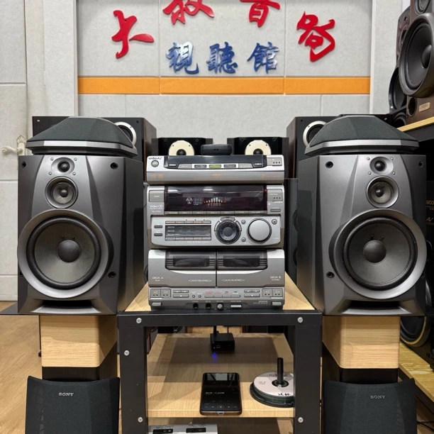 8新 Sony/索尼 经典V800组合音响5件套，功能全好，运费自理