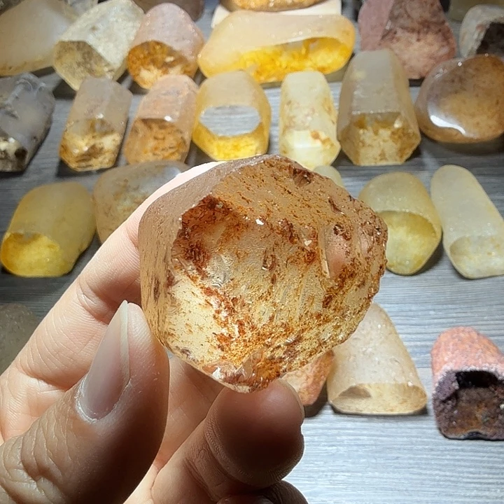 水晶未镶嵌珠宝半成品