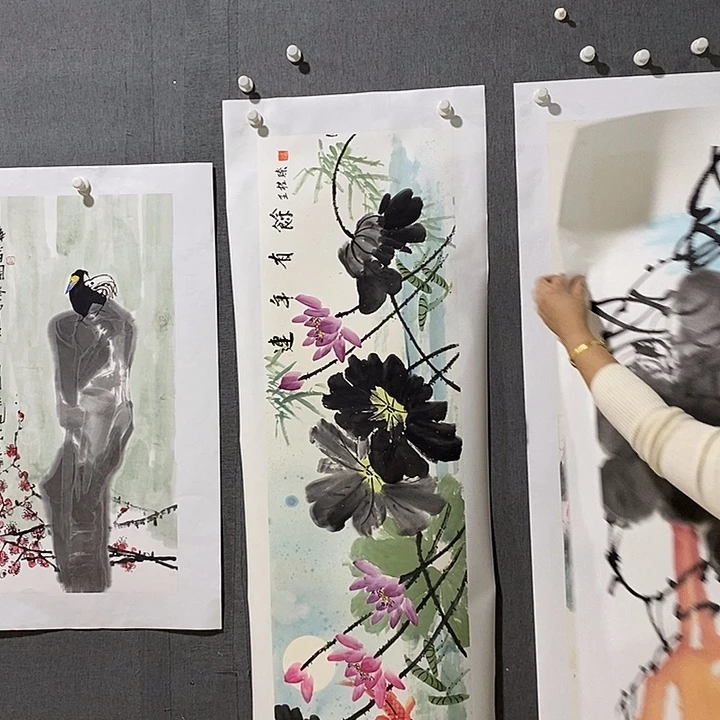 国画手写手绘作品173