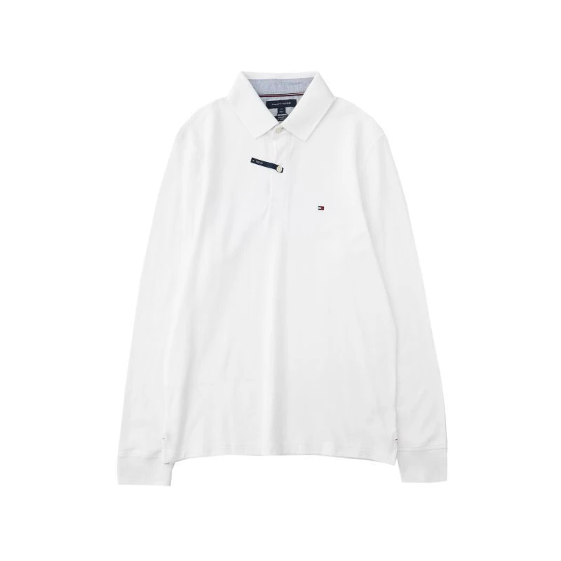 秋季 hilfiger正品男款休闲翻领时尚polo衫tommy长袖上衣
