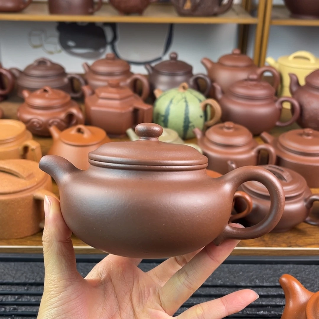 青***～茶壶紫砂手工制作工艺精湛