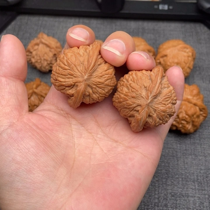 文玩核桃把件磨盘40
