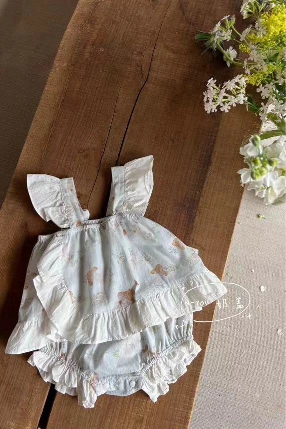 桃嘻宝宝棉开衫套装