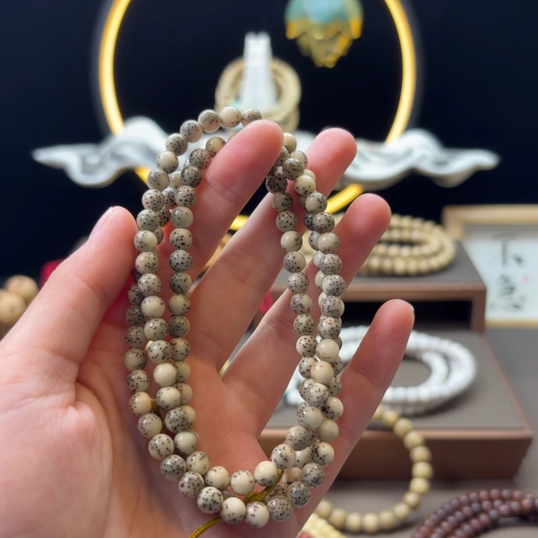 星月菩提吊坠星月原白