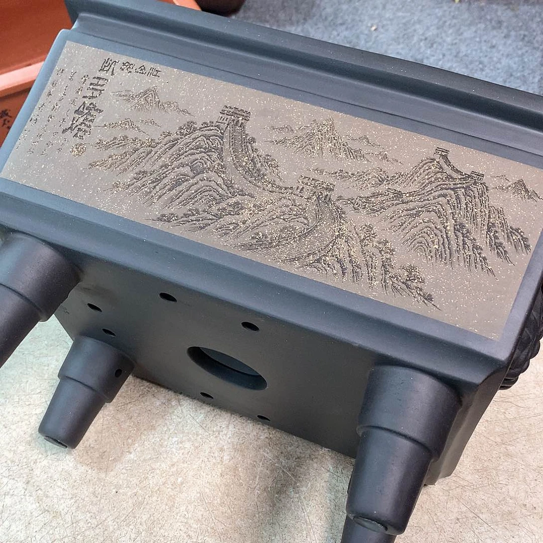 宜兴紫砂花盆正品