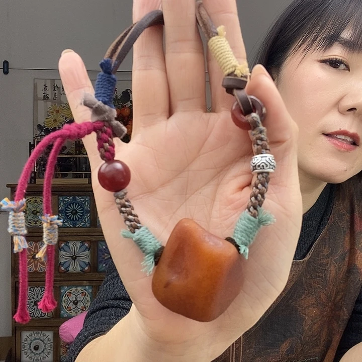 蜜蜡项链未镶嵌项链