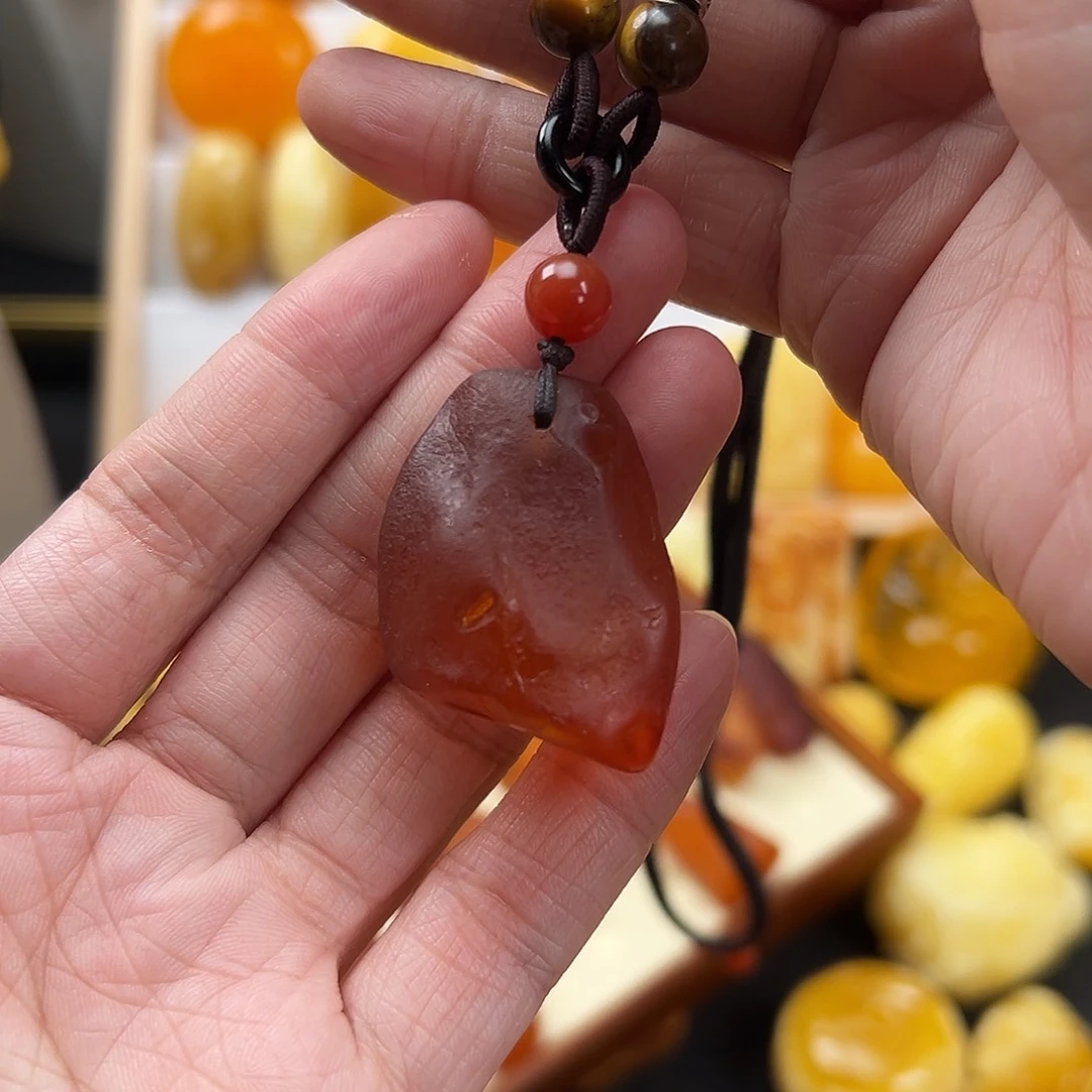 蜜蜡颈饰未镶嵌蜜蜡