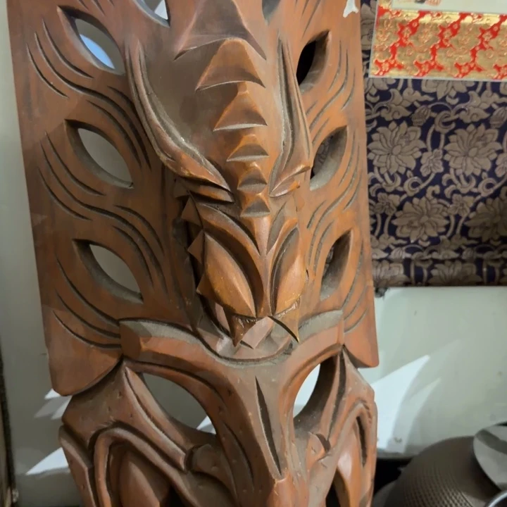 木中古工艺品摆件