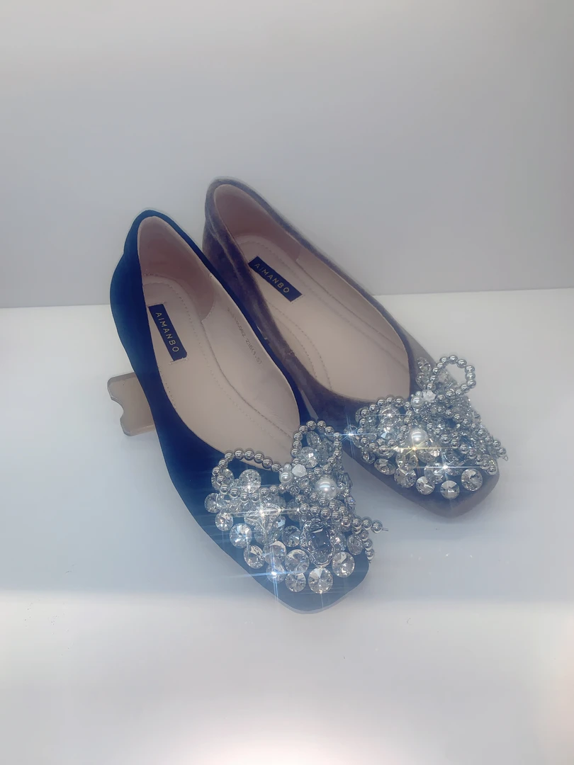 薄款浅口平底圆头方头平跟单鞋软底跟鞋时尚气质款