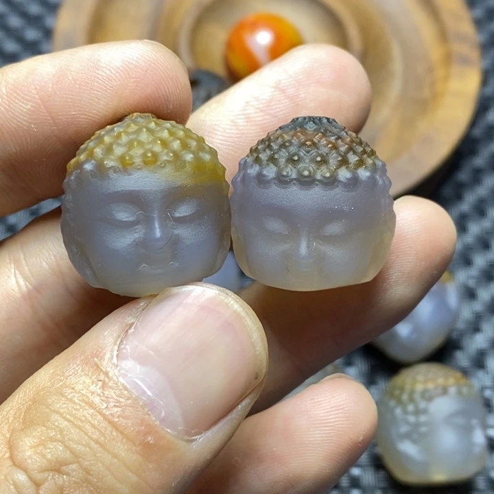 糊***缘玛瑙/玉髓未镶嵌1