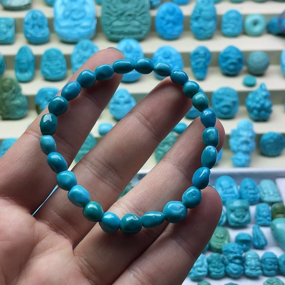 绿松石未镶嵌颈饰