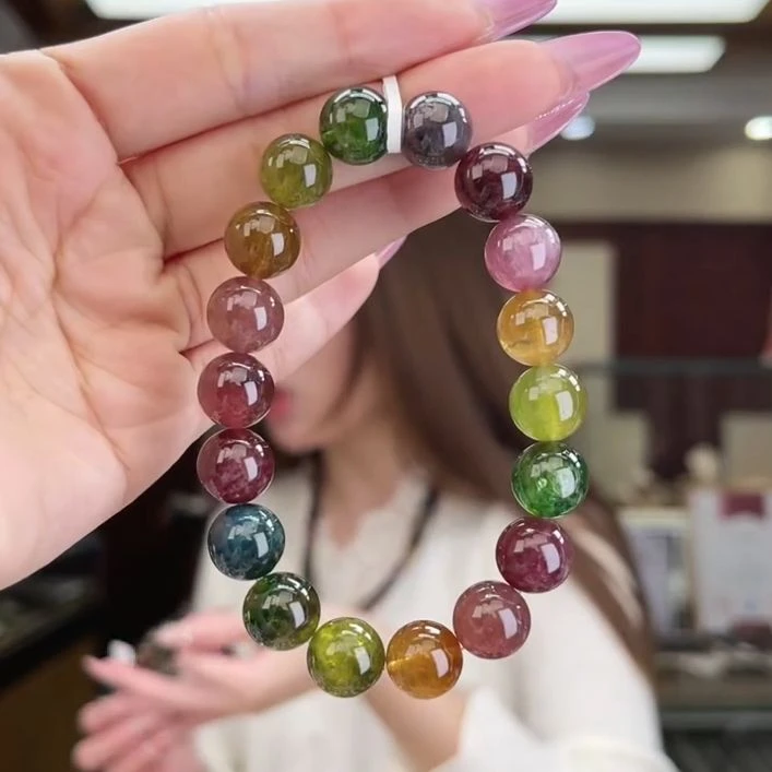 02591931碧玺/未镶嵌11mm+碧玺单圈31多样性发货