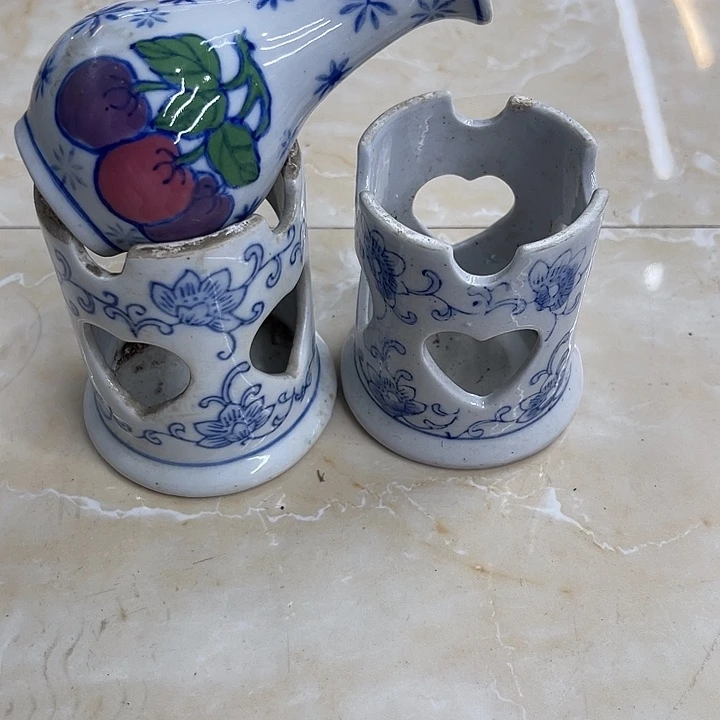 陶瓷制品摆件三个一组