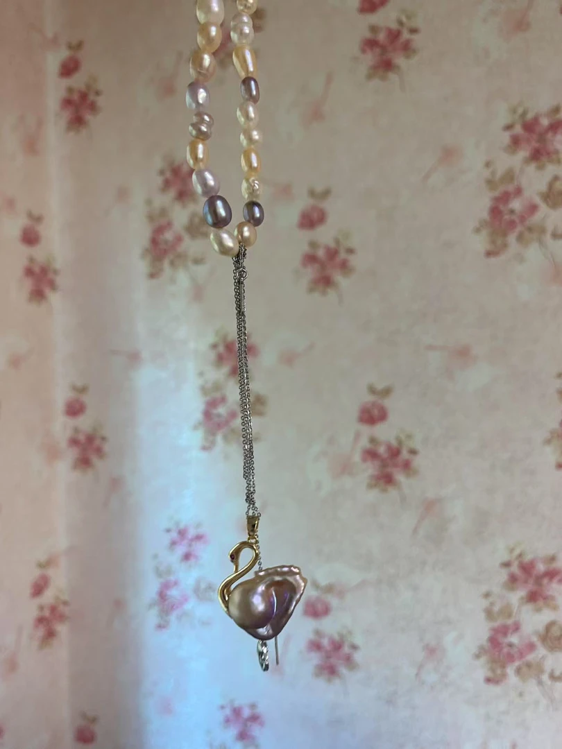 紫色巴洛克 （两个巴洛克和一个单珠）