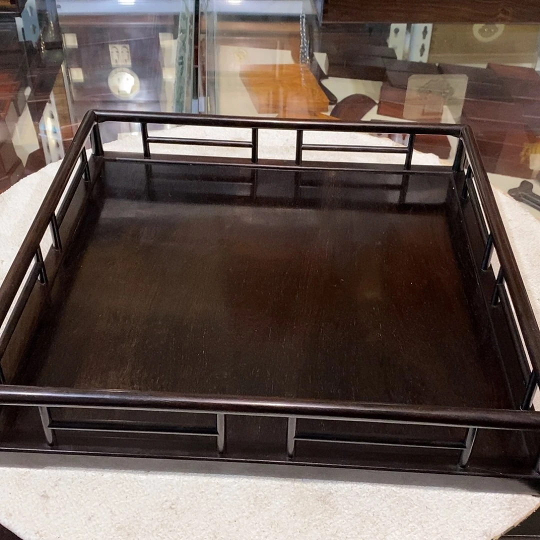 东非黑黄檀（紫光檀）承盘32/32/6