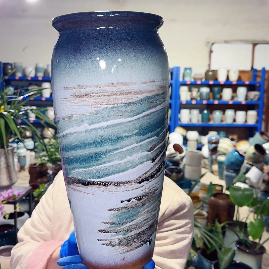 花盆紫砂高40口17