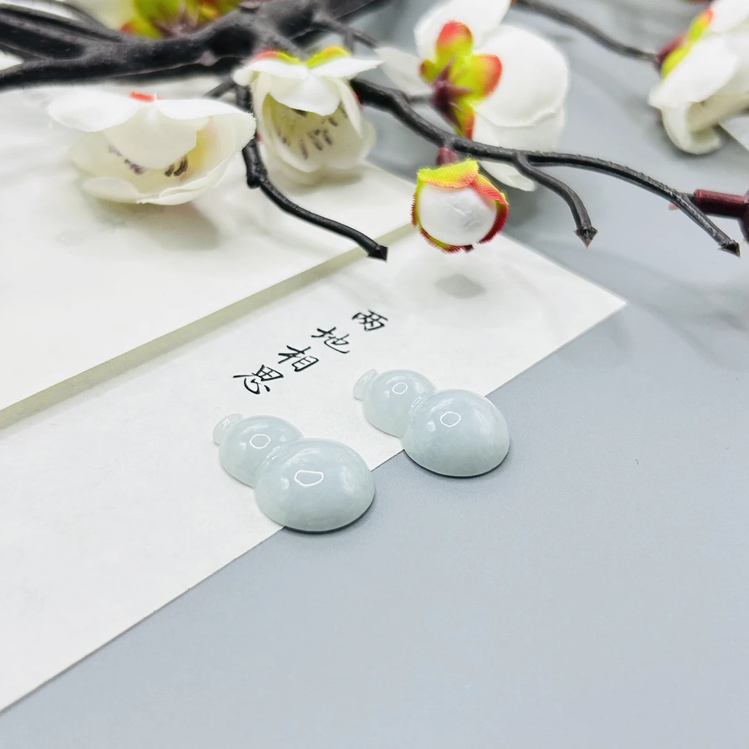 【潜珑】ly-9-058翡翠绿底冰葫芦吊坠