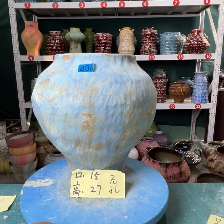 景德镇陶瓷花盆花器838
