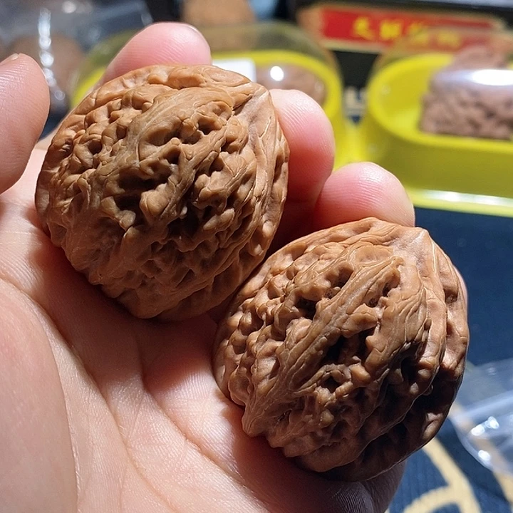 【闪购商品】吊坠文玩核桃二*红锦鲤