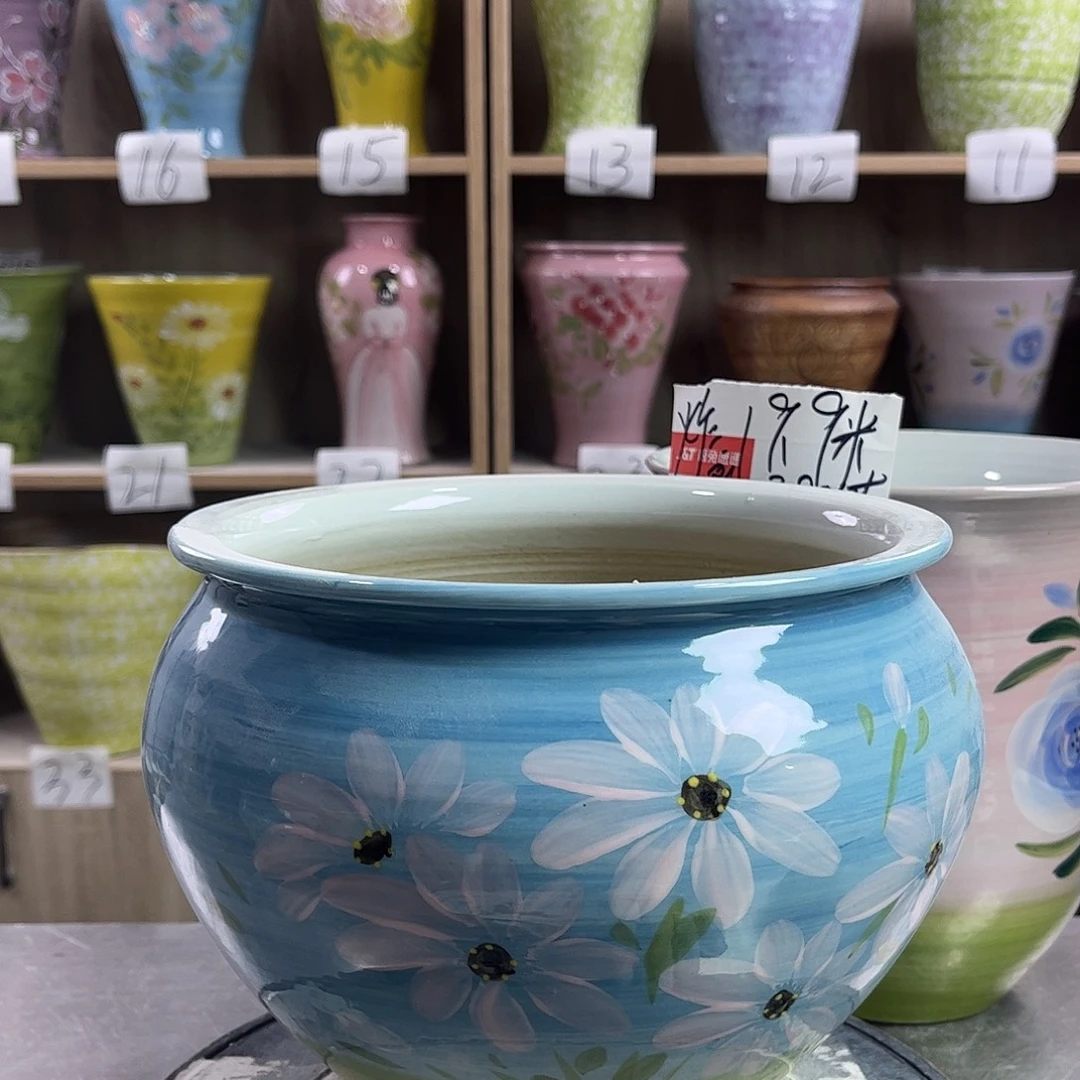 景德镇陶瓷花盆花盆