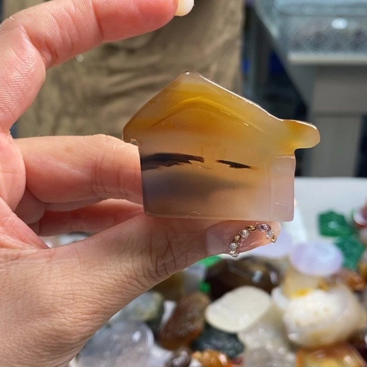 玛瑙/玉髓吊坠(不含链)未镶嵌