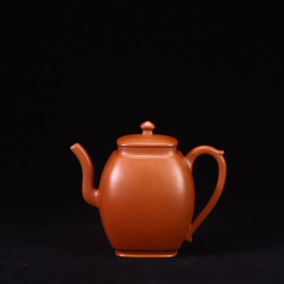 【西明夫人·朱砂逸品】袁门实力派陶手杜金华全手工原矿朱砂210cc