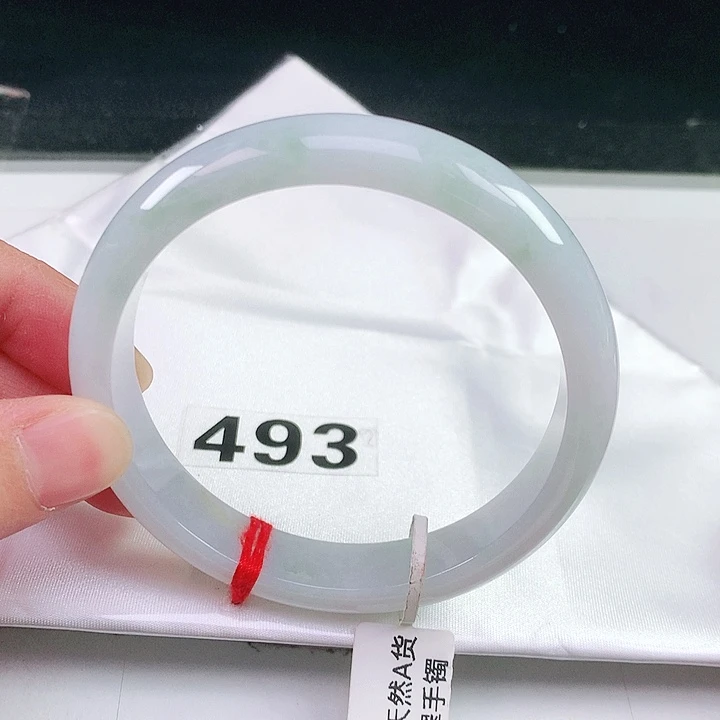 未镶嵌手镯翡翠61圈口493