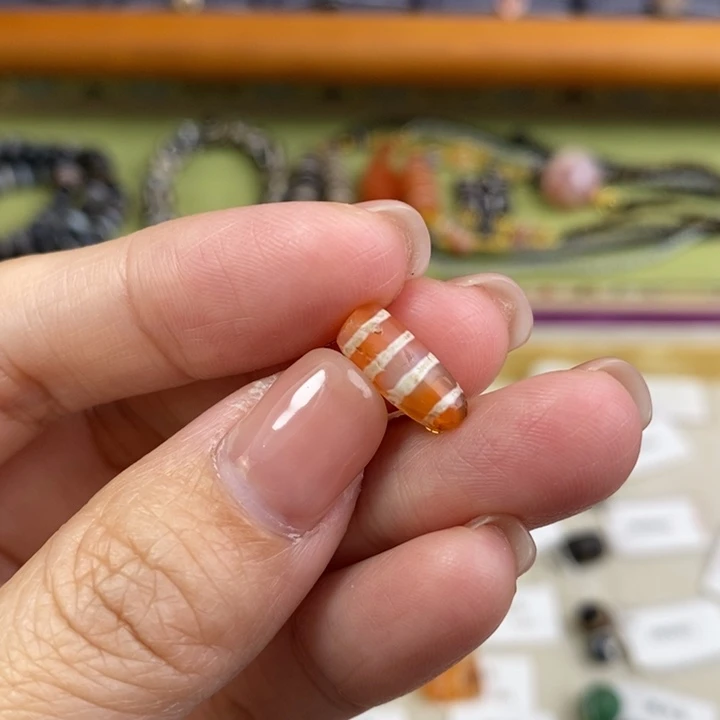 玛瑙/玉髓单珠未镶嵌