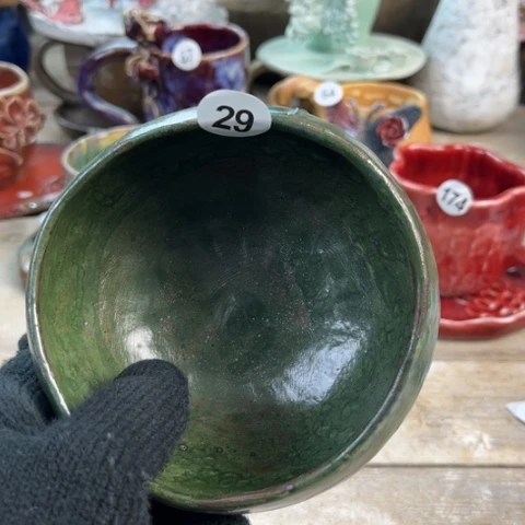 盘熠樹日式手捏餐具茶具