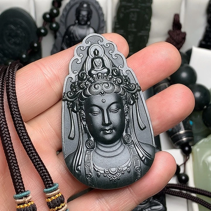 和田玉（青玉）未镶嵌颈饰