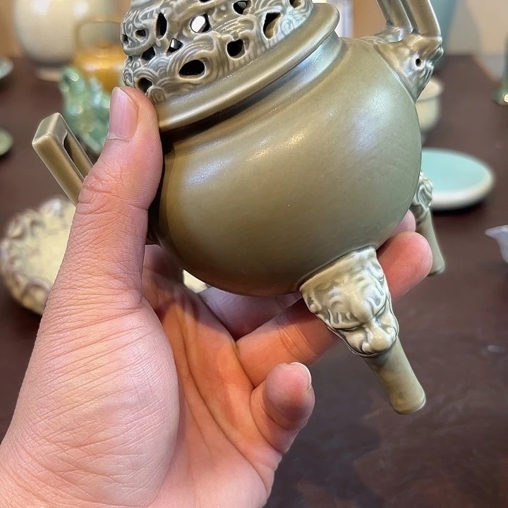 果***冻瓷片龙泉青瓷福利青瓷