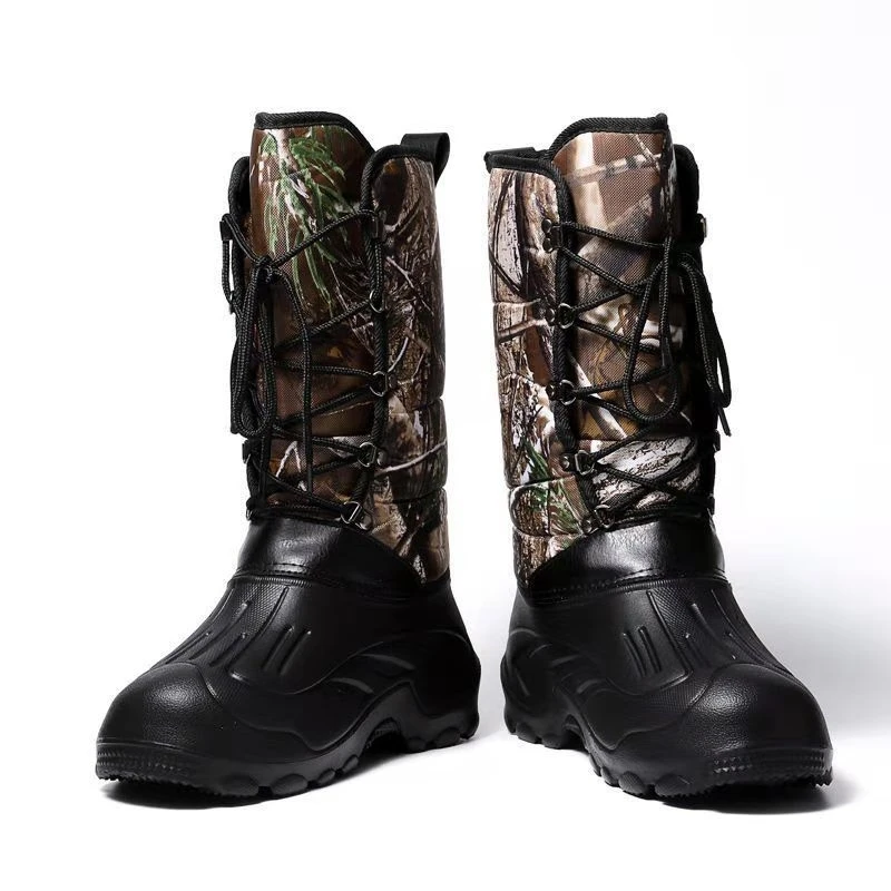 遛狗冬季必备遛狗穿更适合户外防水棉靴