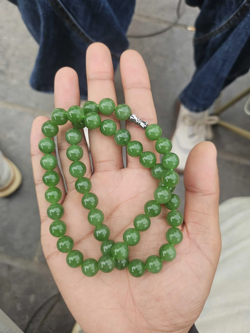 和田玉手串高端奢华款