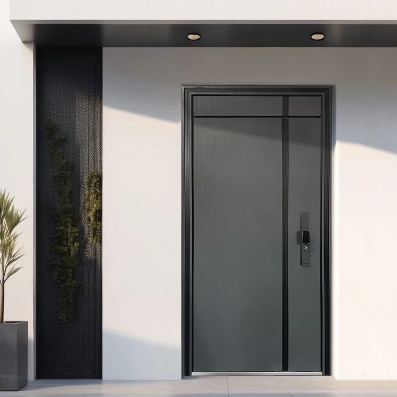 小帅智能安全门防盗门进户门子母门加高门楣