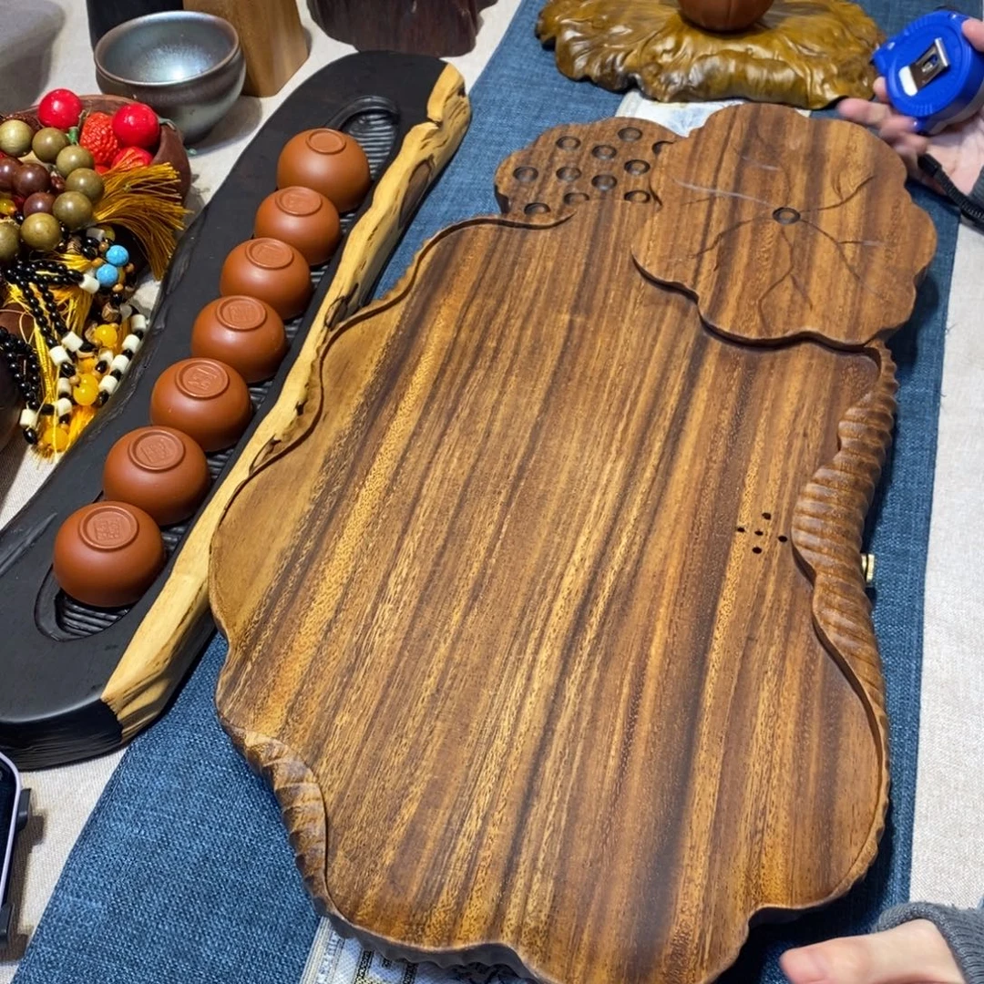 胡桃木茶盘56-28-4.5