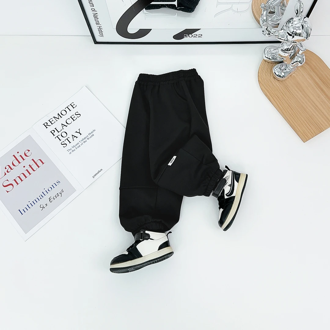 男童冬加绒裤子儿童休闲裤2025新款秋冬装 UTT52059 悠悠童话童装