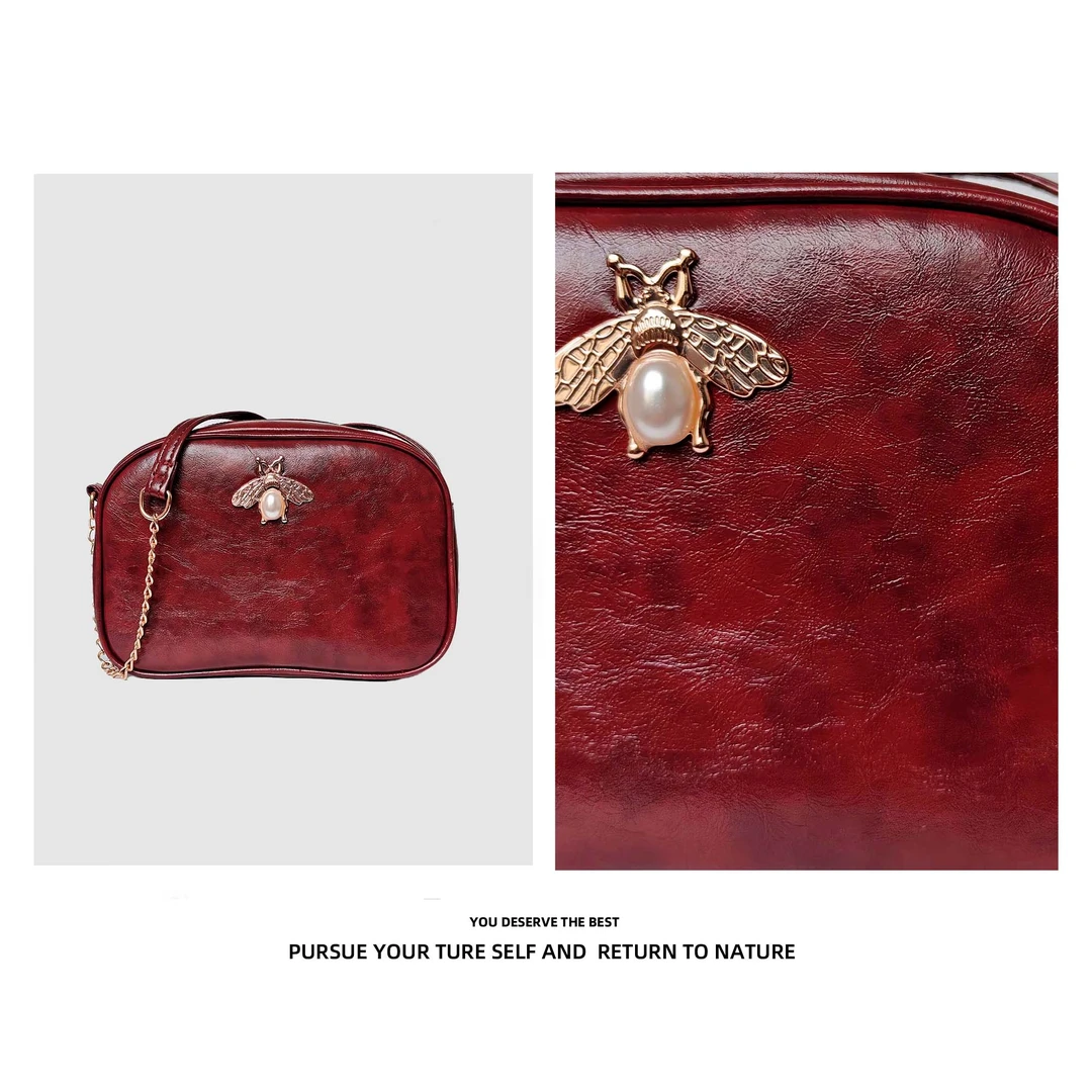 春夏潮流小蜜蜂新款时尚休闲百搭手提单肩斜挎包9676