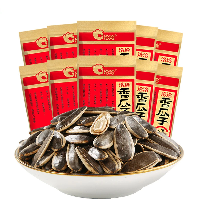 洽洽经典袋装香瓜子22g*10袋休闲出游办公室零食炒货解馋YC
