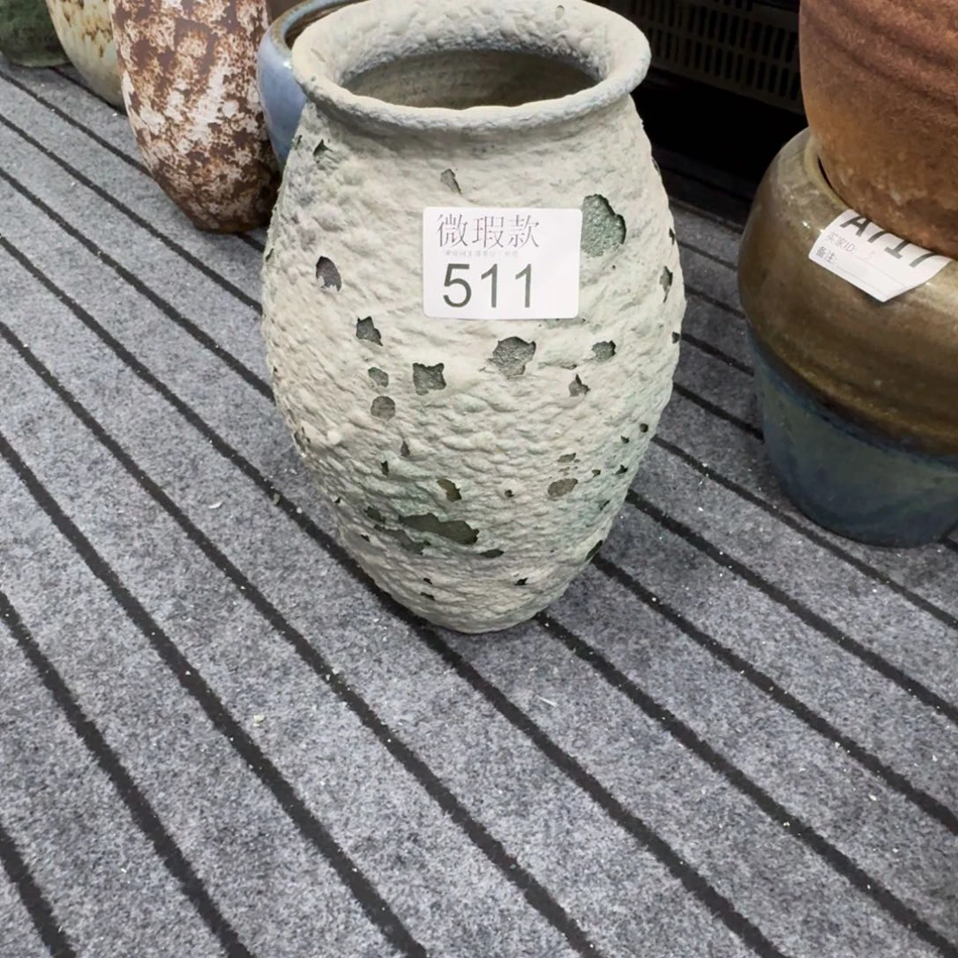 是***呀摆件花瓶默认无孔口10高34编码511