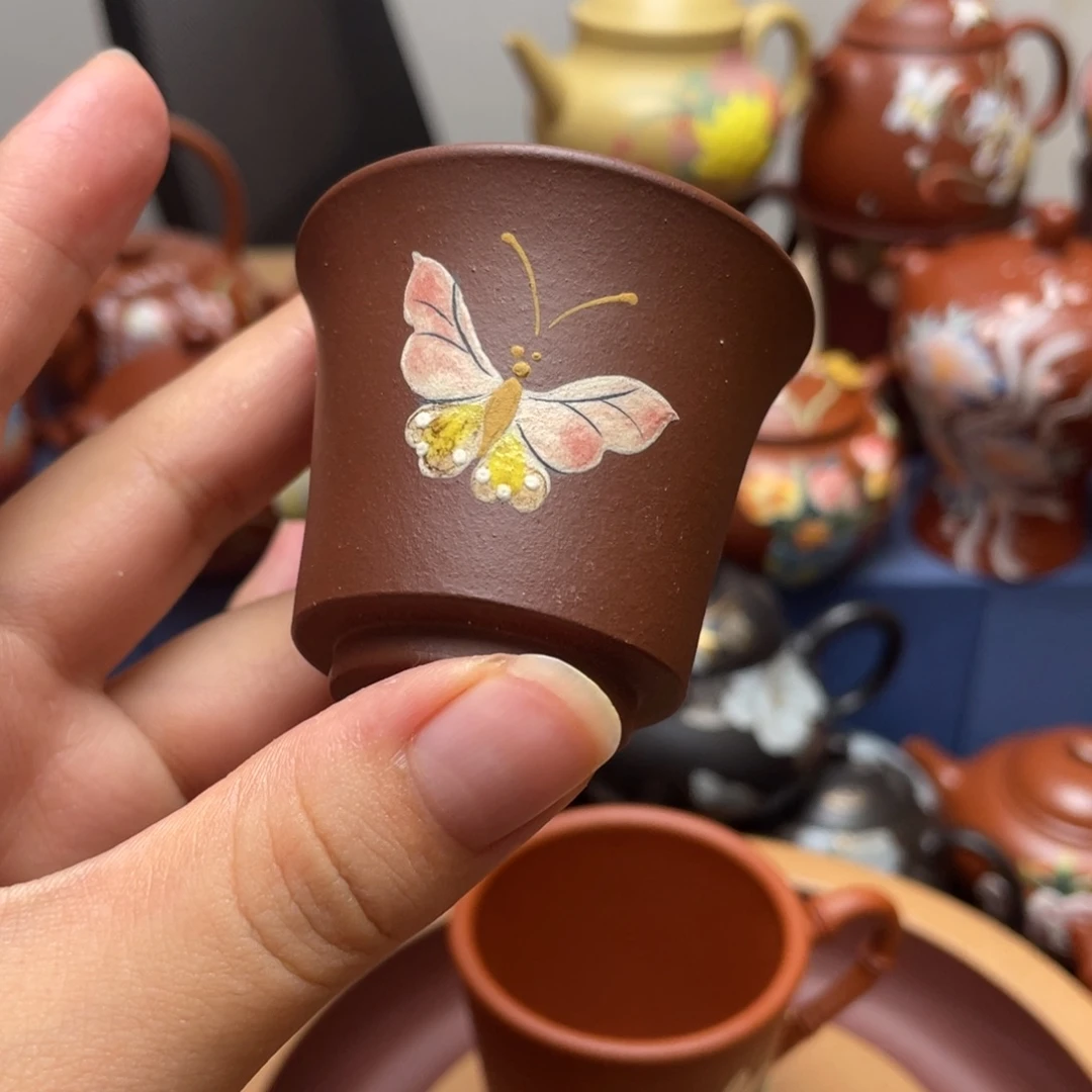 茶杯紫砂紫砂主人杯50cc