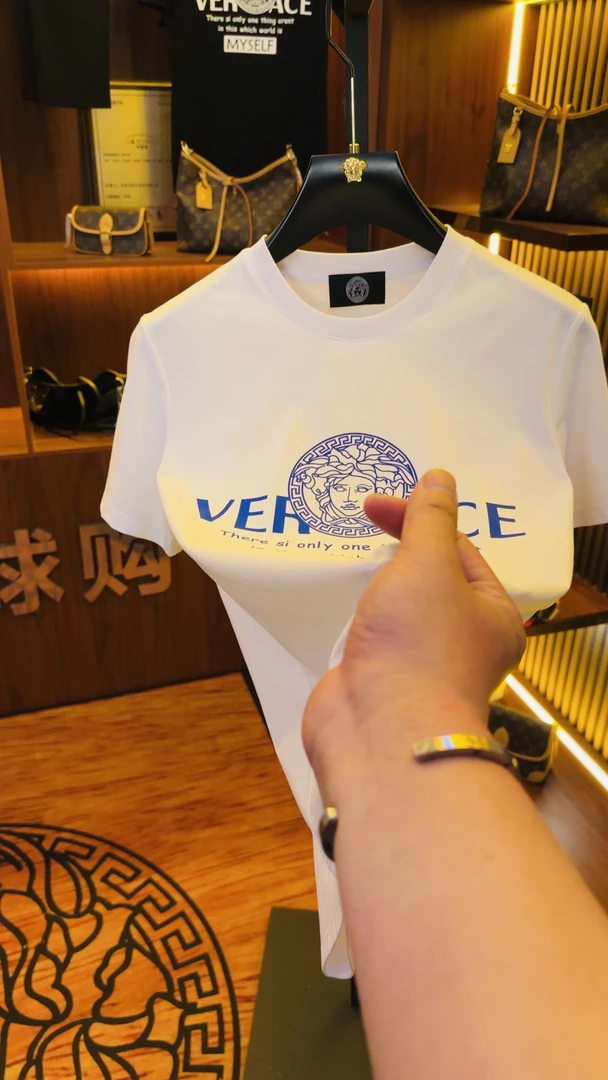 V-CE-【LAN联名】重工明星网红同款经典百搭圆领半袖