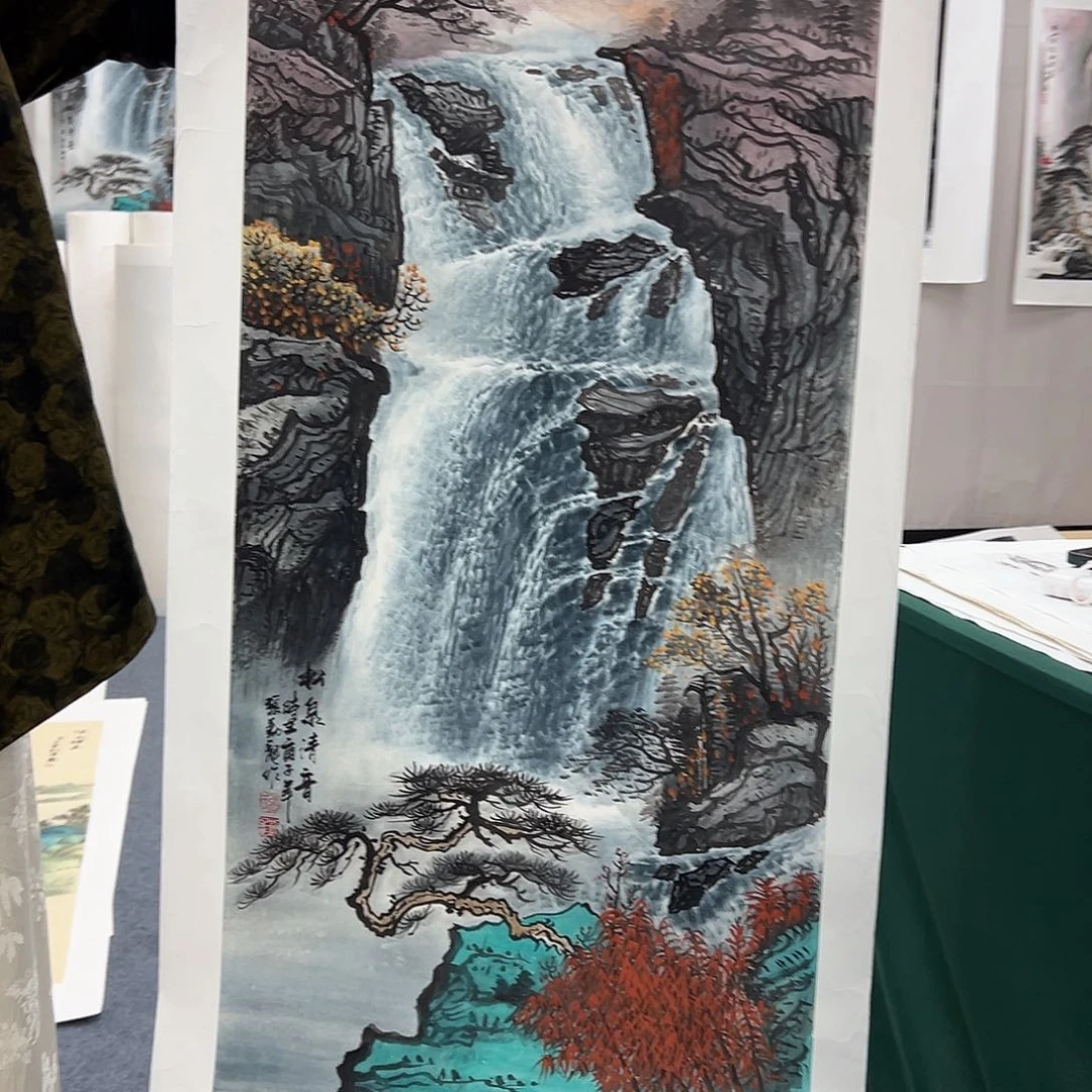 国画宣纸国画纯手绘作品