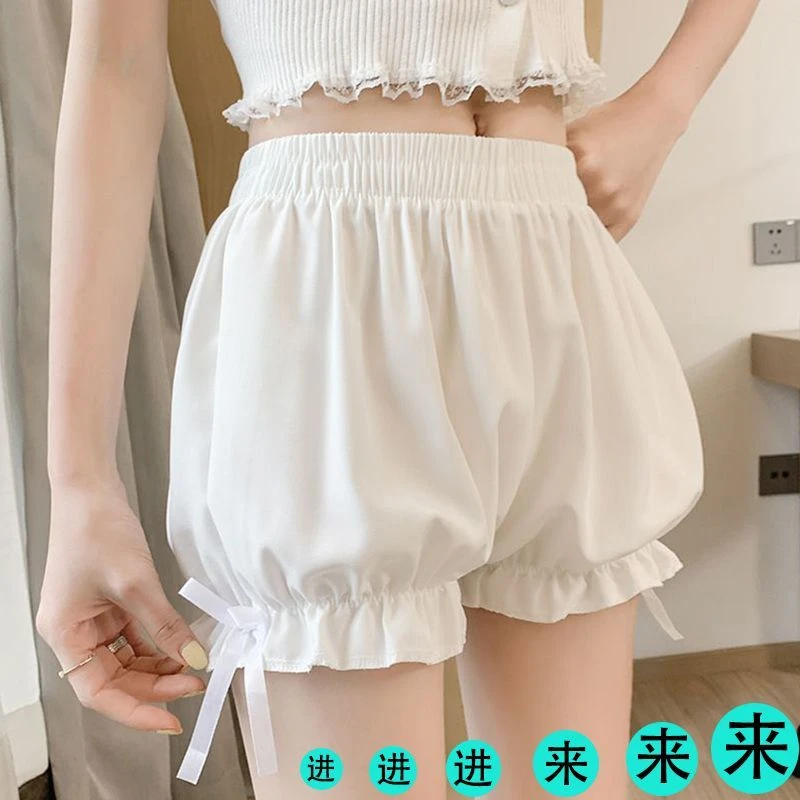 jk安全裤女南瓜裤打底裤防走光冰丝夏季薄款学生保险短裤灯笼裤