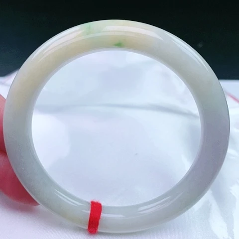 翡翠手镯（圆镯）未镶嵌43号