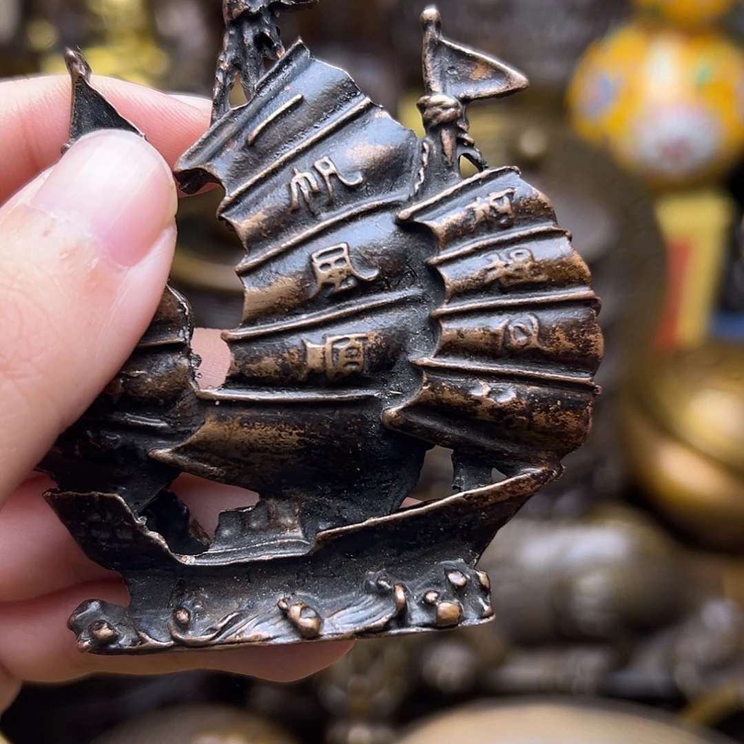 铜器摆件老王直播间