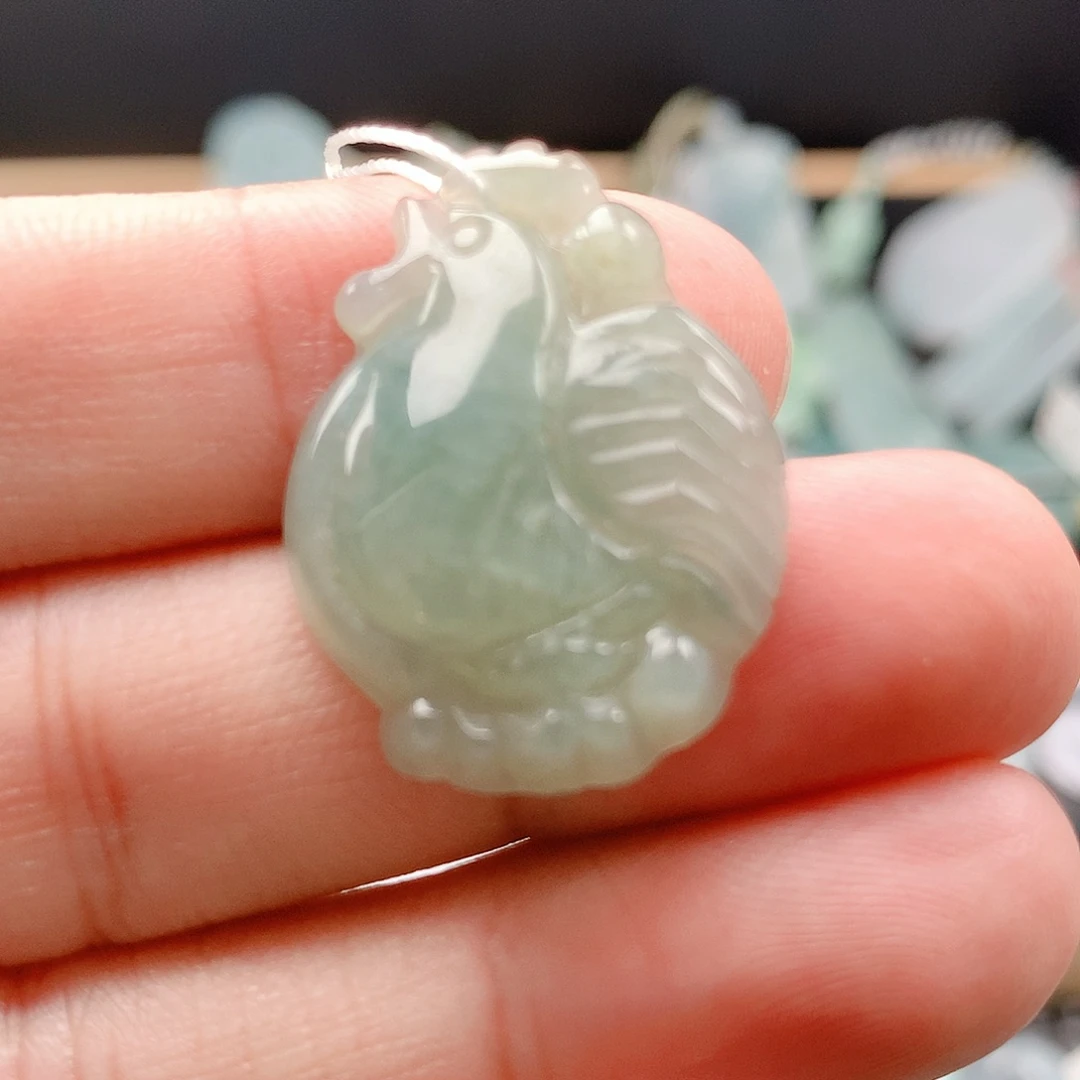 吊坠(不含链)未镶嵌翡翠20公鸡