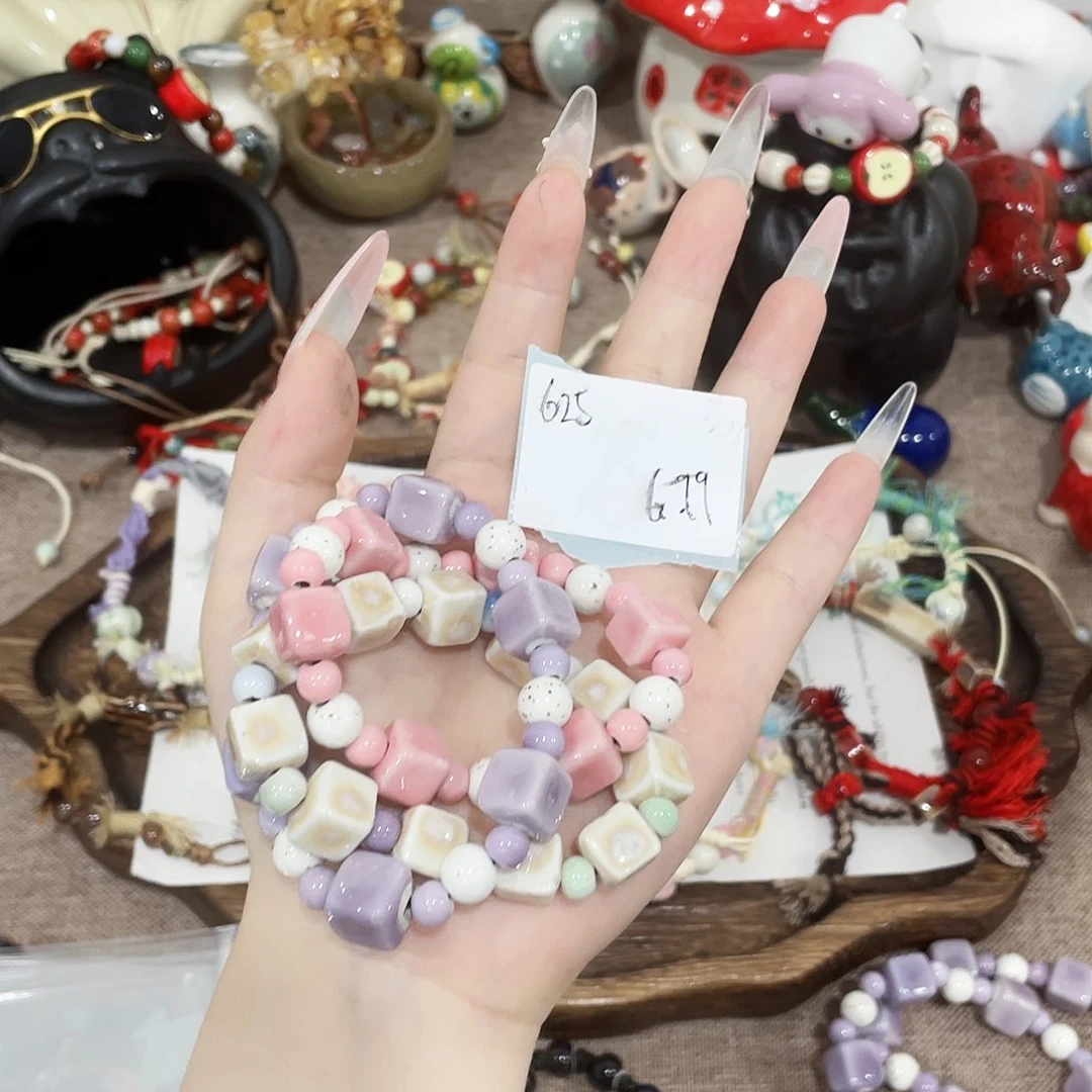 石英石铁合金陶瓷手串625