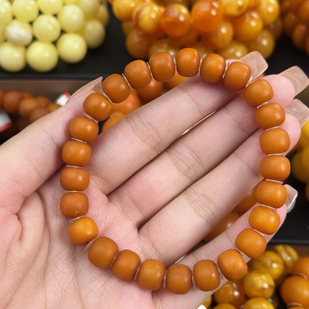 未镶嵌琥珀手串蜜蜡