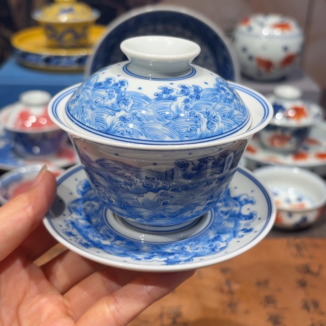 手工手绘陶瓷茶具