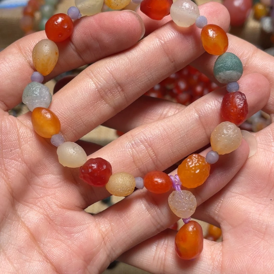 玛瑙/玉髓手链合金